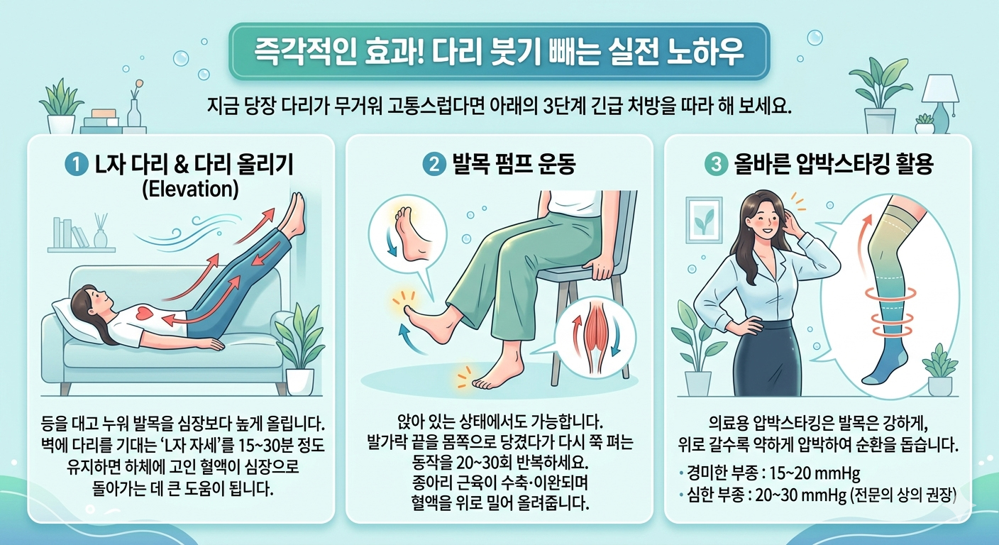 종아리마사지