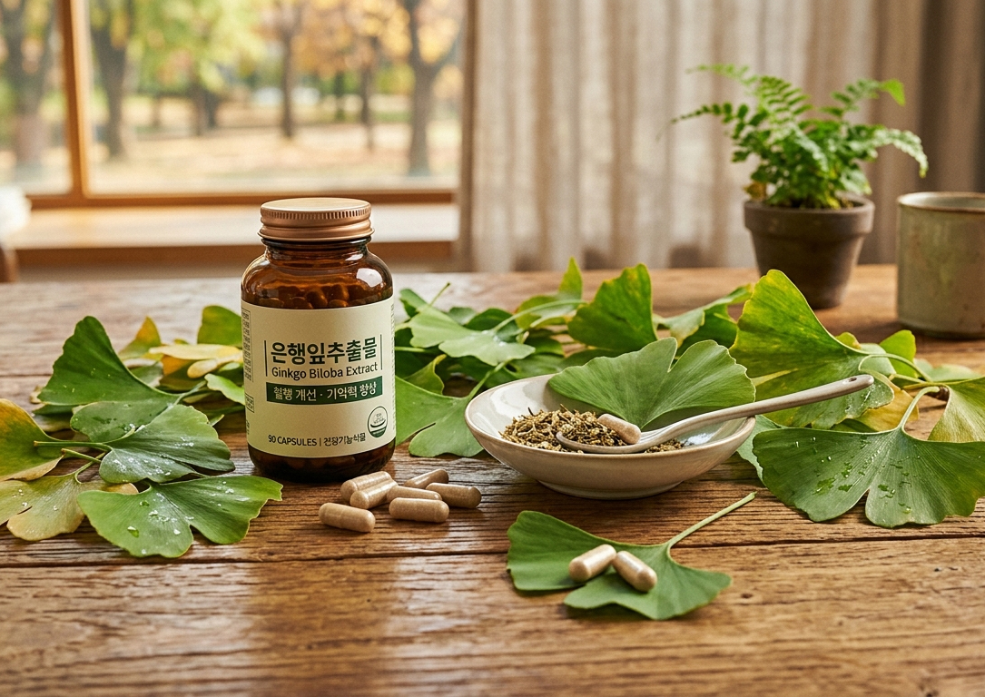 은행잎추출물 효능과 부작용