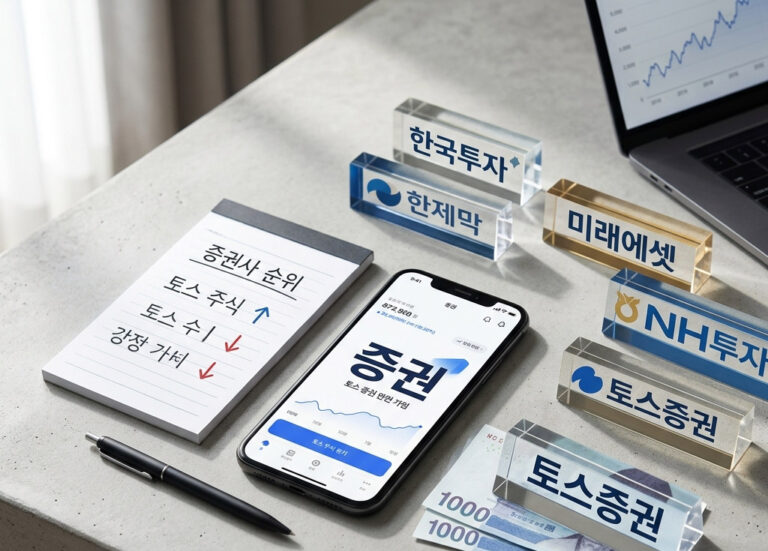 국내 증권사 순위 비교